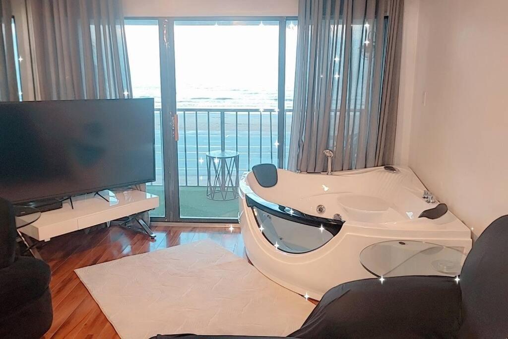 Bello Condominio Con Vista Al Mar, Jacuzzi Interno Galveston Ngoại thất bức ảnh