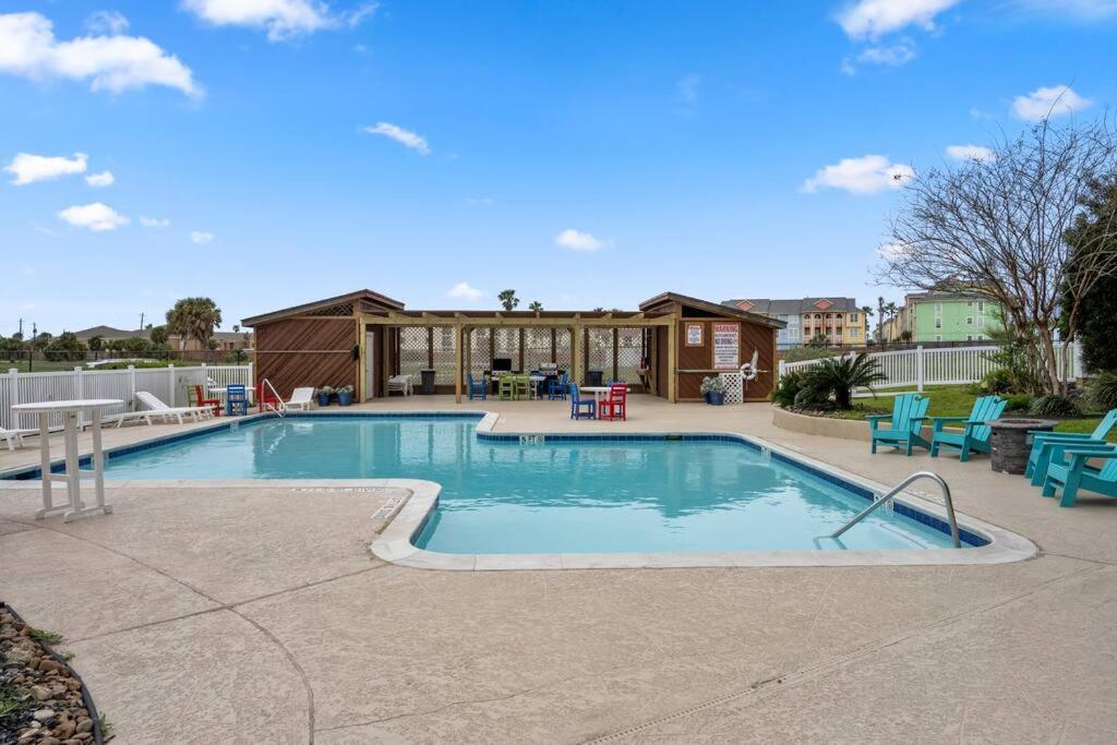 Bello Condominio Con Vista Al Mar, Jacuzzi Interno Galveston Ngoại thất bức ảnh
