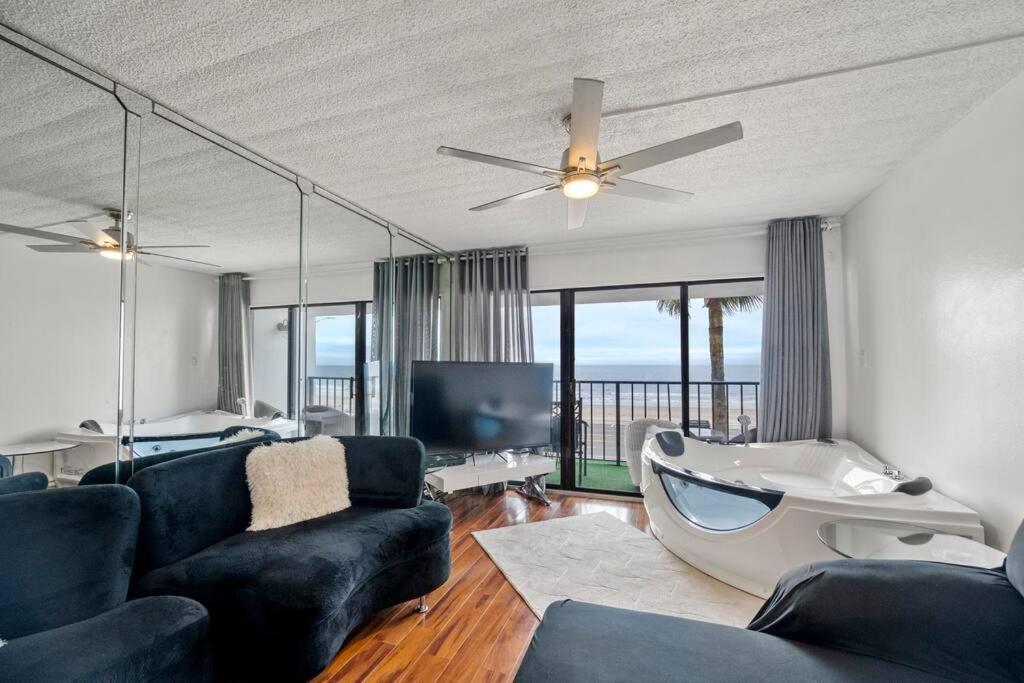 Bello Condominio Con Vista Al Mar, Jacuzzi Interno Galveston Ngoại thất bức ảnh